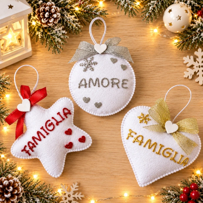 Decorazioni parole dolci