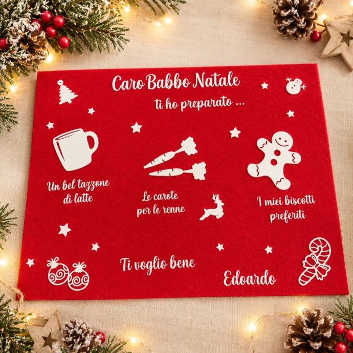 Tovaglietta per Babbo Natale