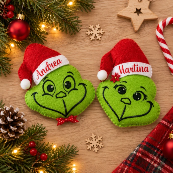 Decorazione natalizia Grinch