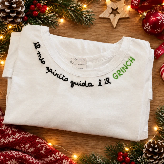 Maglietta "il mio spirito guida è il Grinch"